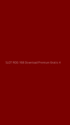 Tampilan Antarmuka Aplikasi Slot Rog 168 Download Premium Gratis - 4