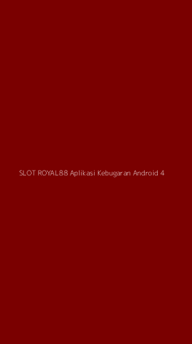 Tampilan Antarmuka Aplikasi Slot Royal88 Aplikasi Kebugaran Android - 4