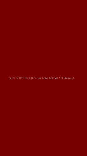 Tampilan Antarmuka Aplikasi Slot Rtp Finder Situs Toto 4d Bet 10 Perak - 2