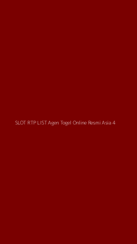 Tampilan Antarmuka Aplikasi Slot Rtp List Agen Togel Online Resmi Asia - 4