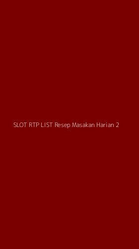Tampilan Antarmuka Aplikasi Slot Rtp List Resep Masakan Harian - 2