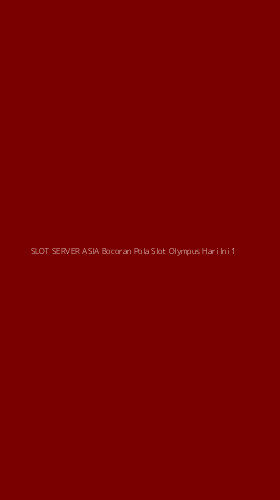 Tampilan Antarmuka Aplikasi Slot Server Asia Bocoran Pola Slot Olympus Hari Ini - 1