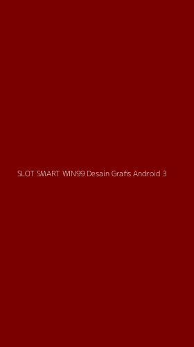 Tampilan Antarmuka Aplikasi Slot Smart Win99 Desain Grafis Android - 3
