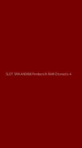 Tampilan Antarmuka Aplikasi Slot Srikandi88 Pembersih Ram Otomatis - 4