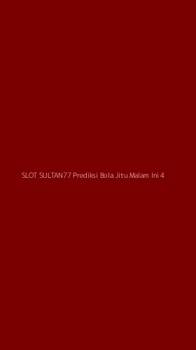 Tampilan Antarmuka Aplikasi Slot Sultan77 Prediksi Bola Jitu Malam Ini - 4