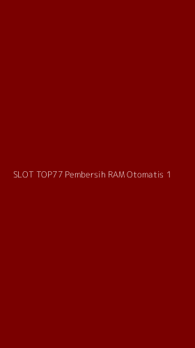 Tampilan Antarmuka Aplikasi Slot Top77 Pembersih Ram Otomatis - 1