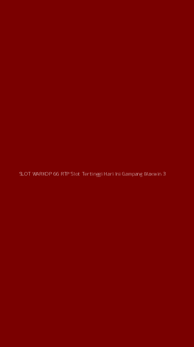 Tampilan Antarmuka Aplikasi Slot Warkop 66 Rtp Slot Tertinggi Hari Ini Gampang Maxwin - 3