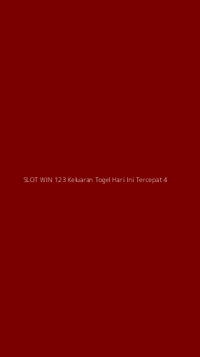 Tampilan Antarmuka Aplikasi Slot Win 123 Keluaran Togel Hari Ini Tercepat - 4