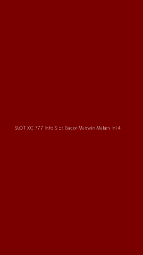 Tampilan Antarmuka Aplikasi Slot Xo 777 Info Slot Gacor Maxwin Malam Ini - 4