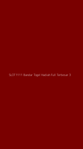 Tampilan Antarmuka Aplikasi Slot1111 Bandar Togel Hadiah Full Terbesar - 3