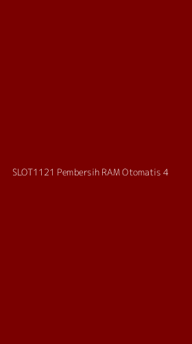 Tampilan Antarmuka Aplikasi Slot1121 Pembersih Ram Otomatis - 4