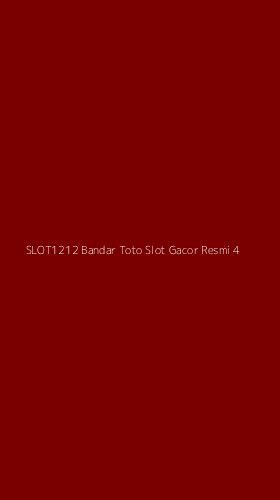 Tampilan Antarmuka Aplikasi Slot1212 Bandar Toto Slot Gacor Resmi - 4