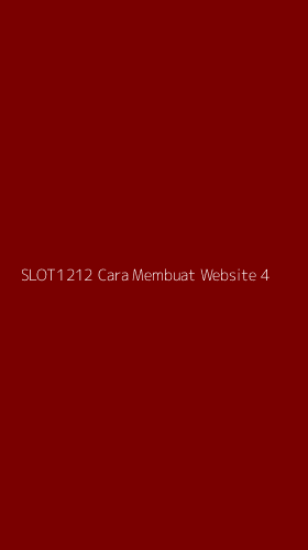 Tampilan Antarmuka Aplikasi Slot1212 Cara Membuat Website - 4