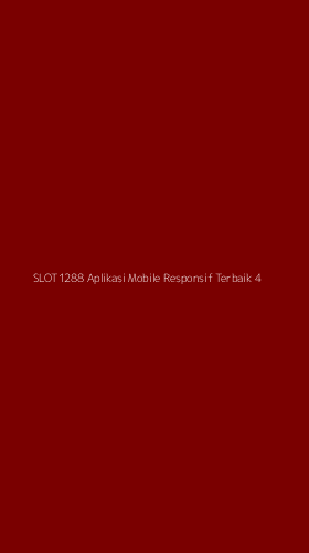 Tampilan Antarmuka Aplikasi Slot1288 Aplikasi Mobile Responsif Terbaik - 4
