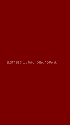 Tampilan Antarmuka Aplikasi Slot138 Situs Toto 4d Bet 10 Perak - 4