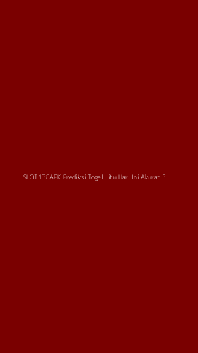 Tampilan Antarmuka Aplikasi Slot138apk Prediksi Togel Jitu Hari Ini Akurat - 3