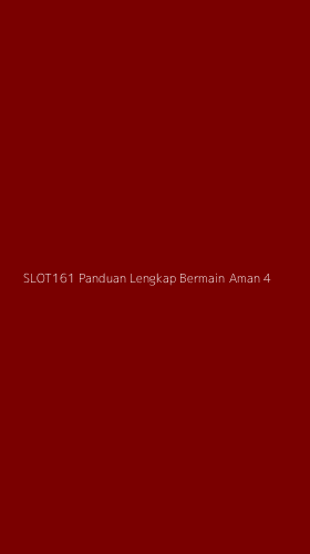 Tampilan Antarmuka Aplikasi Slot161 Panduan Lengkap Bermain Aman - 4