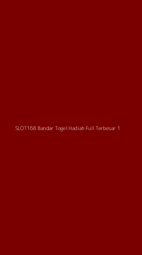 Tampilan Antarmuka Aplikasi Slot168 Bandar Togel Hadiah Full Terbesar - 1