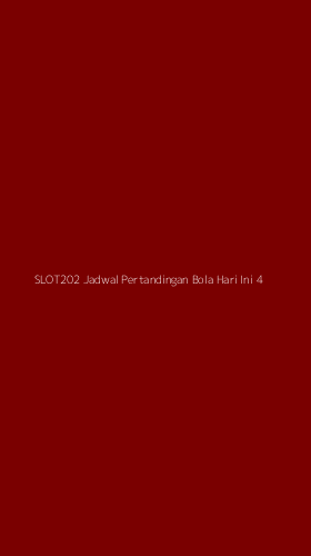 Tampilan Antarmuka Aplikasi Slot202 Jadwal Pertandingan Bola Hari Ini - 4