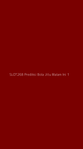 Tampilan Antarmuka Aplikasi Slot268 Prediksi Bola Jitu Malam Ini - 1