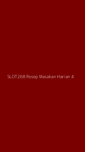 Tampilan Antarmuka Aplikasi Slot268 Resep Masakan Harian - 4