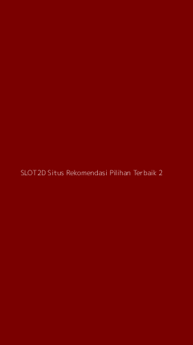 Tampilan Antarmuka Aplikasi Slot2d Situs Rekomendasi Pilihan Terbaik - 2
