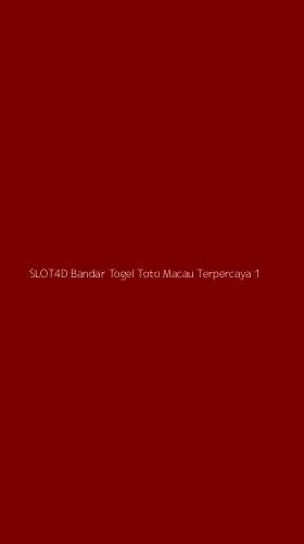 Tampilan Antarmuka Aplikasi Slot4d Bandar Togel Toto Macau Terpercaya - 1