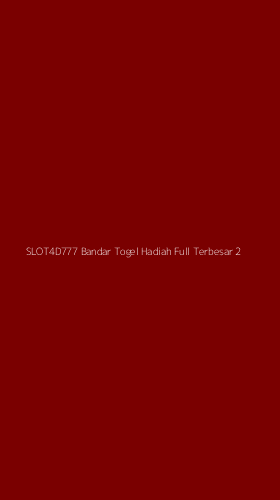Tampilan Antarmuka Aplikasi Slot4d777 Bandar Togel Hadiah Full Terbesar - 2