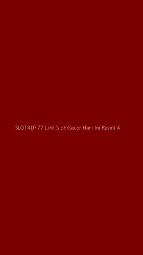 Tampilan Antarmuka Aplikasi Slot4d777 Link Slot Gacor Hari Ini Resmi - 4
