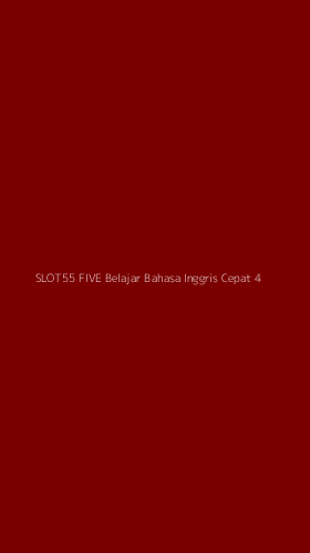 Tampilan Antarmuka Aplikasi Slot55 Five Belajar Bahasa Inggris Cepat - 4