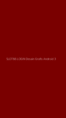 Tampilan Antarmuka Aplikasi Slot66 Login Desain Grafis Android - 3