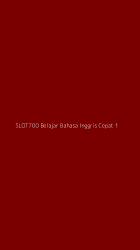 Tampilan Antarmuka Aplikasi Slot700 Belajar Bahasa Inggris Cepat - 1