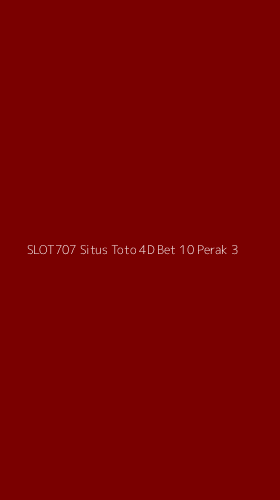 Tampilan Antarmuka Aplikasi Slot707 Situs Toto 4d Bet 10 Perak - 3
