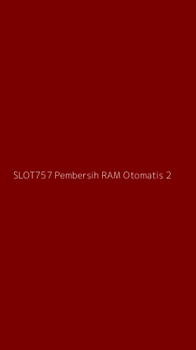 Tampilan Antarmuka Aplikasi Slot757 Pembersih Ram Otomatis - 2