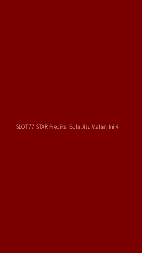 Tampilan Antarmuka Aplikasi Slot77 Star Prediksi Bola Jitu Malam Ini - 4