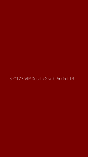Tampilan Antarmuka Aplikasi Slot77 Vip Desain Grafis Android - 3