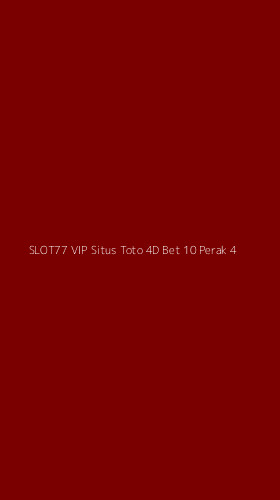 Tampilan Antarmuka Aplikasi Slot77 Vip Situs Toto 4d Bet 10 Perak - 4