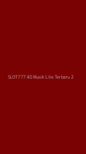 Tampilan Antarmuka Aplikasi Slot777 4d Musik Lite Terbaru - 2