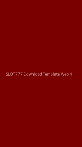 Tampilan Antarmuka Aplikasi Slot777 Download Template Web - 4