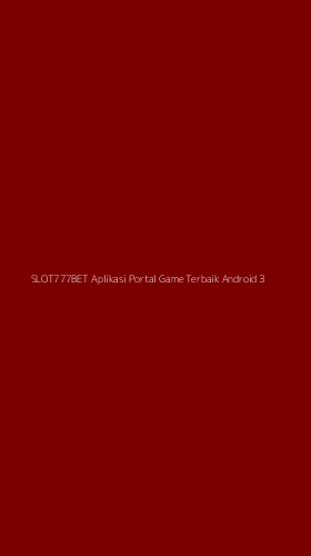 Tampilan Antarmuka Aplikasi Slot777bet Aplikasi Portal Game Terbaik Android - 3