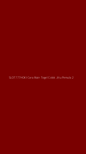 Tampilan Antarmuka Aplikasi Slot777hoki Cara Main Togel Colok Jitu Pemula - 2