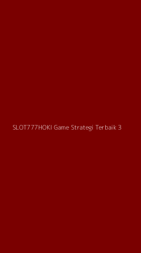 Tampilan Antarmuka Aplikasi Slot777hoki Game Strategi Terbaik - 3
