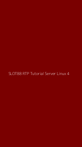 Tampilan Antarmuka Aplikasi Slot88 Rtp Tutorial Server Linux - 4