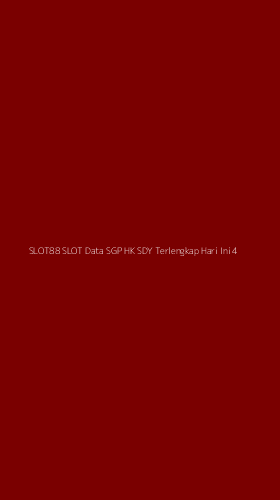 Tampilan Antarmuka Aplikasi Slot88 Slot Data Sgp Hk Sdy Terlengkap Hari Ini - 4