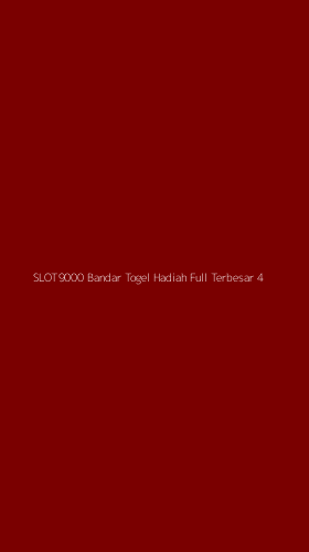 Tampilan Antarmuka Aplikasi Slot9000 Bandar Togel Hadiah Full Terbesar - 4