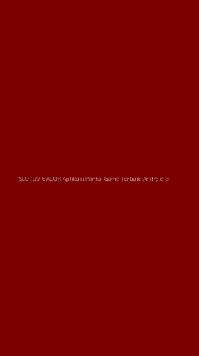 Tampilan Antarmuka Aplikasi Slot99 Gacor Aplikasi Portal Game Terbaik Android - 3