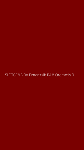 Tampilan Antarmuka Aplikasi Slotgembira Pembersih Ram Otomatis - 3