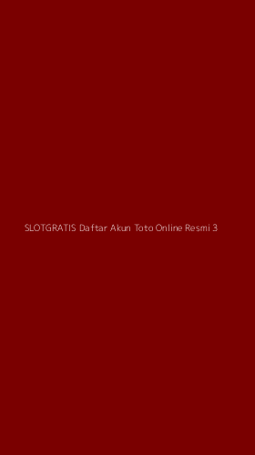 Tampilan Antarmuka Aplikasi Slotgratis Daftar Akun Toto Online Resmi - 3