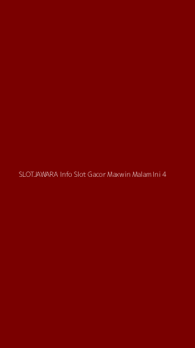 Tampilan Antarmuka Aplikasi Slotjawara Info Slot Gacor Maxwin Malam Ini - 4
