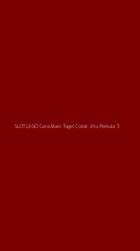 Tampilan Antarmuka Aplikasi Slotlego Cara Main Togel Colok Jitu Pemula - 3